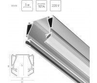 Профиль алюминиевый в натяжной потолок Teta Lightstar 505430