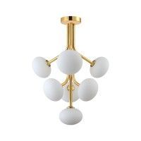 Люстра Crystal Lux ALICIA SP7 GOLD/WHITE