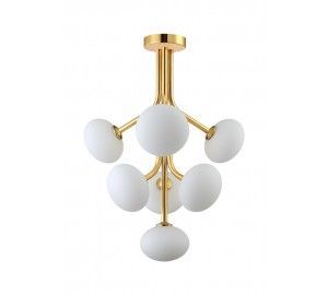 Люстра Crystal Lux ALICIA SP7 GOLD/WHITE
