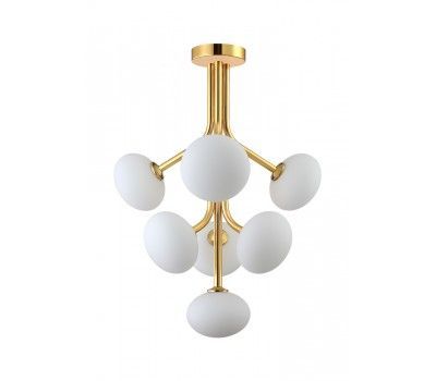 Люстра Crystal Lux ALICIA SP7 GOLD/WHITE