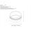 Декоративное кольцо внутреннее Crystal Lux CLT RING 013 GO