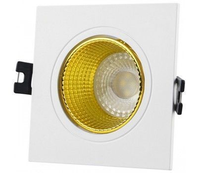 Встраиваемый светильник светодиодный DK3071-WH+YE