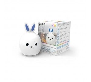 Ночник настольный светодиодный RGB с сенсорным выключателем Gauss NN301