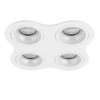 Комплект из светильников и рамки DOMINO Domino Lightstar D64606060606