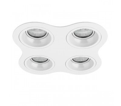 Комплект из светильников и рамки DOMINO Domino Lightstar D64606060606