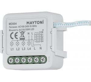 W-Fi выключатель четырёхканальный Maytoni Wi-Fi Модуль MD004