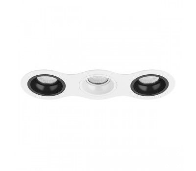 Комплект из светильников и рамки DOMINO Domino Lightstar D636070607