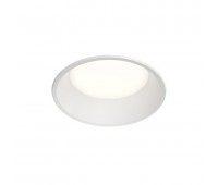 Встраиваемый влагозащищенный светильник 18 Вт LED 3000-4000-6500K, IP44, алюминий, акрил Denkirs Trim DK2451-WH