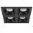 Комплект из светильников и рамки DOMINO Domino Lightstar D54707070707