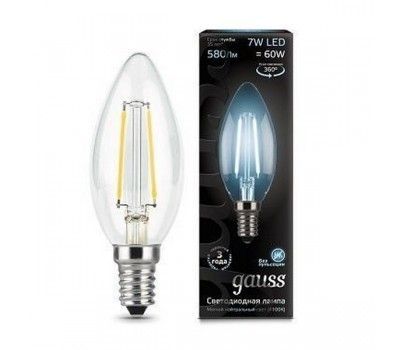 Лампочка LED Filament Candle E14 7W 4100К 1/10/50 103801207