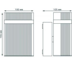Архитектурная подсветка светодиодная IP54 Gauss Enigma GD160