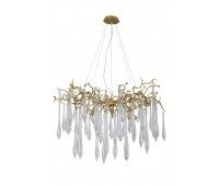 Люстра Crystal Lux REINA SP8 D1000 GOLD PEARL