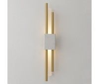 Бра Crystal Lux CARTA AP6W LED WHITE/BRASS