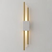 Бра Crystal Lux CARTA AP6W LED WHITE/BRASS