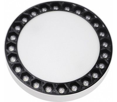 Светильник потолочный iLedex Mercury 5552-24W-D165-3/4K-WH+BK