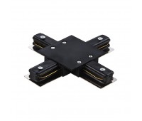 Соединитель X-образный однофазный для встраиваемых треков Barra Lightstar 501147 Соединитель X-образный однофазный для встраиваемых треков Barra Lightstar 501147