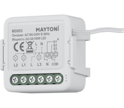 Wi-Fi выключатель трехканальный Maytoni Wi-Fi Модуль MD003