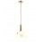 Светильник подвесной Crystal Lux ALICIA SP3 GOLD/WHITE