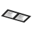 Комплект со светильником Domino Lightstar D5270606WMOD