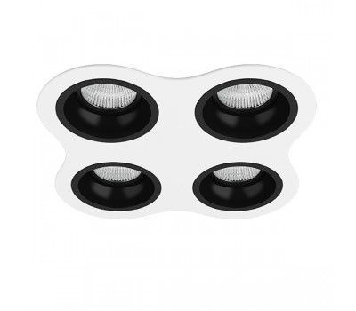 Комплект из светильников и рамки DOMINO Domino Lightstar D64607070707