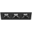 Комплект из светильников и рамки DOMINO Domino Lightstar D537070707