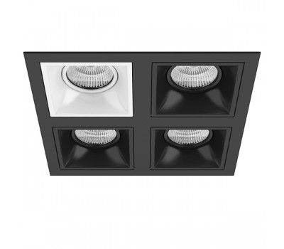 Комплект из светильников и рамки DOMINO Domino Lightstar D54706070707