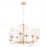 Люстра Crystal Lux GLORIA SP9 BRASS
