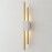 Бра Crystal Lux CARTA AP6W LED WHITE/BRASS