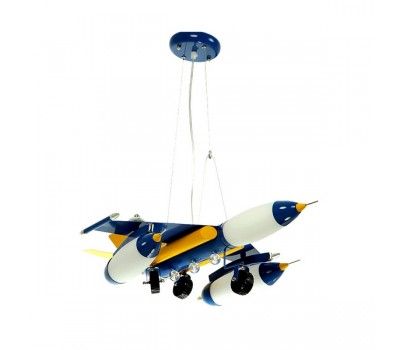 Детский подвесной светильник самолет для мальчиков Deti_avia 07431.05