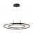 Светильник подвесной Crystal Lux CONTOUR SP50W LED BLACK