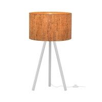 Интерьерная настольная лампа на треноге с выключателем Nordic 1700-TWH+SC