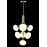 Люстра Crystal Lux ALICIA SP7 GOLD/WHITE