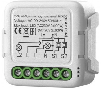 WI-FI диммер двухканальный Maytoni MD006