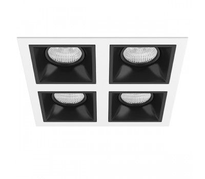 Комплект из светильников и рамки DOMINO Domino Lightstar D54607070707