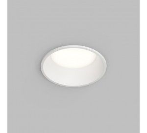 Встраиваемый влагозащищенный светильник 12 Вт LED 3000-4000-6500K, IP44, алюминий, акрил Denkirs Trim DK2450-WH