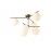 Люстра Crystal Lux FELIZ SP-PL6 BRONZE/WHITE