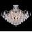Светильник потолочный Crystal Lux SEVILIA PL9 SILVER
