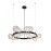 Люстра Crystal Lux AGATA SP15 V2 BLACK/TRANSPARENTE