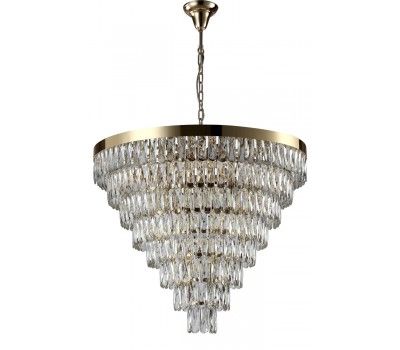 Люстра Crystal Lux ABIGAIL SP22 D820 GOLD/TRANSPARENT