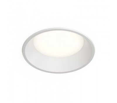 Встраиваемый влагозащищенный светильник 24 Вт LED 3000-4000-6500K, IP44, алюминий, акрил Denkirs Trim DK2452-WH