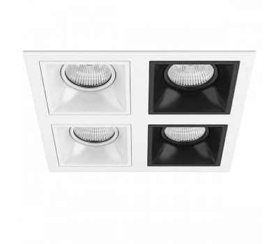 Комплект из светильников и рамки DOMINO Domino Lightstar D54606060707