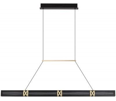 Подвесной светильник Odeon Light Mesh 7083/20L черный/золото/металл/акрил LED 20W 3000K 220V MESH