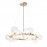 Люстра Crystal Lux AGATA SP15 V2 GOLD/TRANSPARENTE