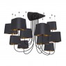 Подвесная люстра Nuage 2LOFT1167-10BL