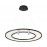 Светильник подвесной Crystal Lux CONTOUR SP50W LED BLACK