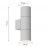 Архитектурная подсветка Favourite Bonum 4794-2W 2xGU10x35W