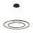Светильник подвесной Crystal Lux CONTOUR SP50W LED BLACK