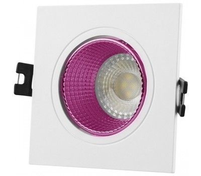 Встраиваемый светильник светодиодный DK3071-WH+PI