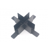 Соединитель PRO Х-образный Teta Lightstar 505287-ALU Соединитель PRO Х-образный Teta Lightstar 505287-ALU