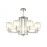 Люстра Crystal Lux NICOLAS SP-PL8 NICKEL/WHITE